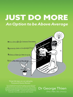 cover image of Just Do More